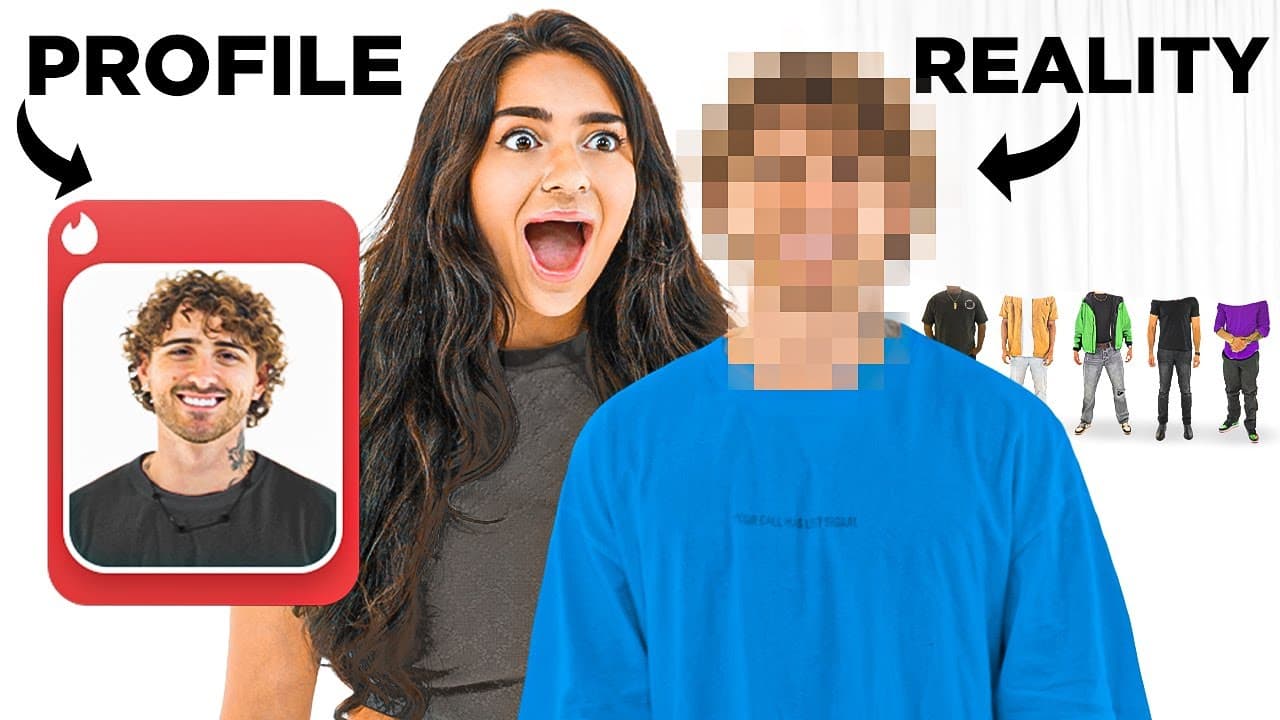 Blind Dating 10 Guys: Profiles vs Reality - Video thumbnail